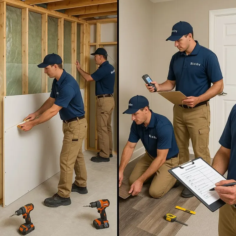 Repairs and Reconstruction process in Union City, IN