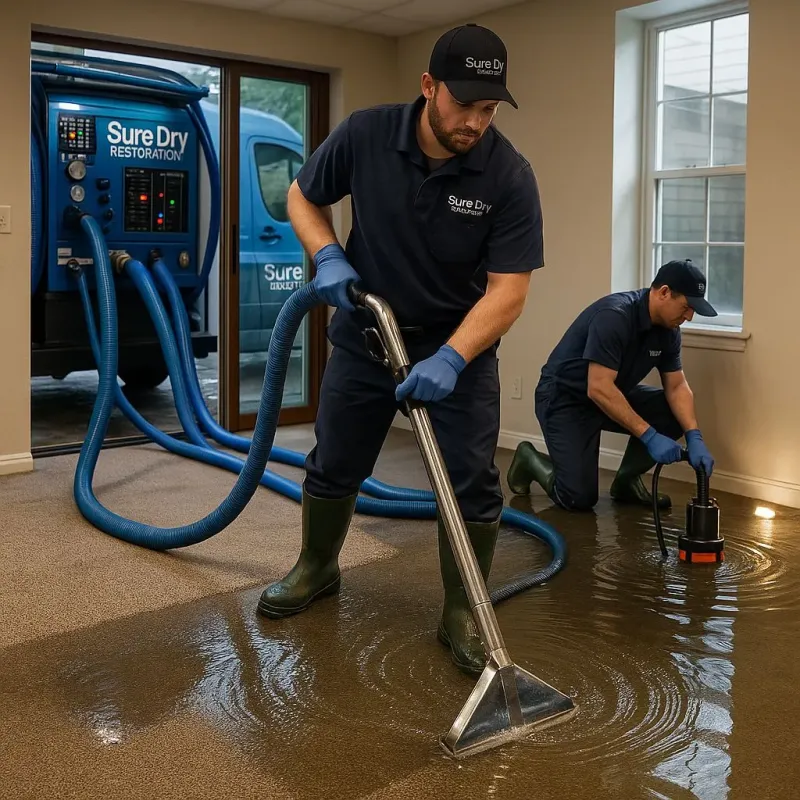 Water Extraction and Removal process in Union City, IN